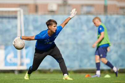 Тренировка «Зенита» U-17 перед матчем с «Рубином» U-17