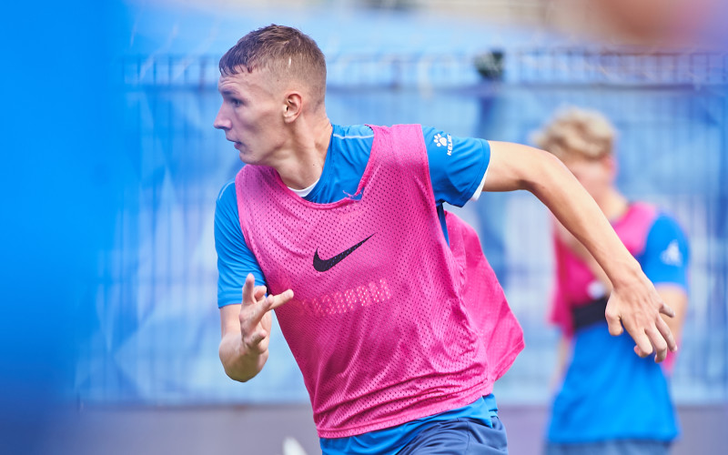 Тренировка «Зенита»-м перед матчем со «Спартаком»-м