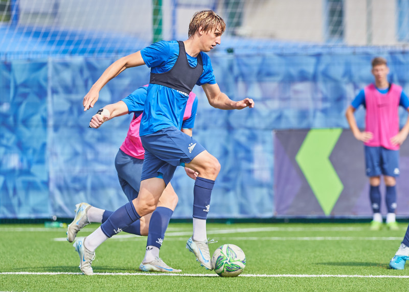 Тренировка «Зенита»-м перед матчем со «Спартаком»-м