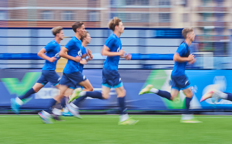 Тренировка «Зенита»-м перед матчем со «Спартаком»-м