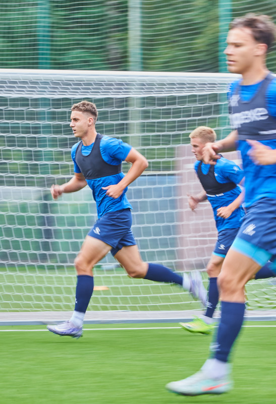 Тренировка «Зенита»-м перед матчем со «Спартаком»-м