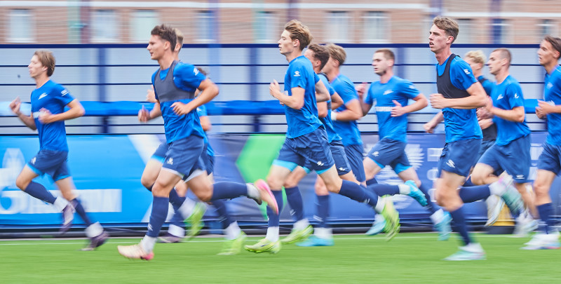 Тренировка «Зенита»-м перед матчем со «Спартаком»-м