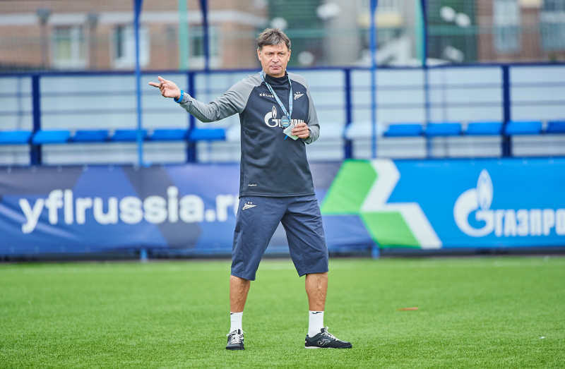 Тренировка «Зенита»-м перед матчем со «Спартаком»-м