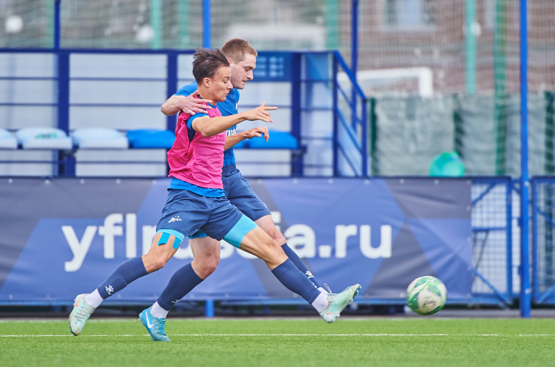 Тренировка «Зенита»-м перед матчем со «Спартаком»-м