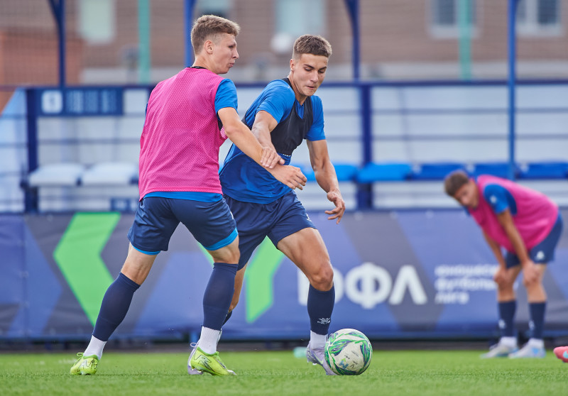 Тренировка «Зенита»-м перед матчем со «Спартаком»-м