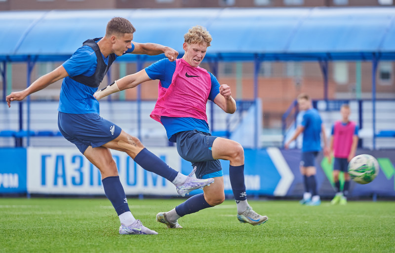 Тренировка «Зенита»-м перед матчем со «Спартаком»-м