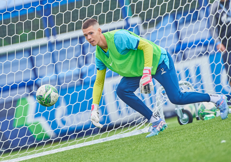 Тренировка «Зенита»-м перед матчем со «Спартаком»-м