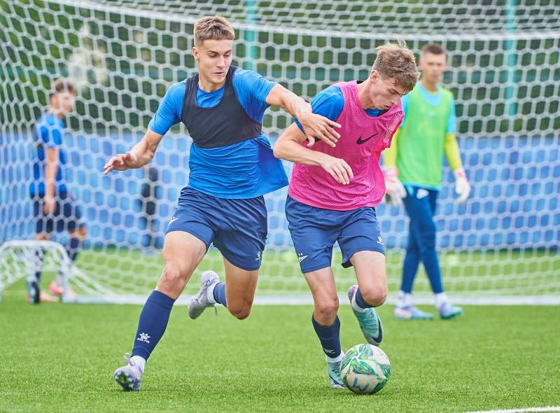 Тренировка «Зенита»-м перед матчем со «Спартаком»-м