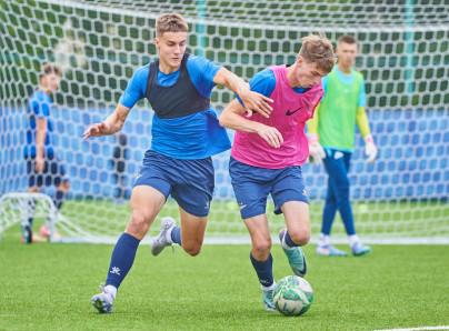 Тренировка «Зенита»-м перед матчем со «Спартаком»-м