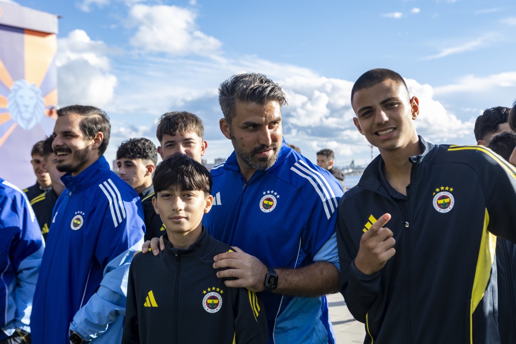 Участники кубка Морозова на выставке «Зенит. Петербург: 100 лет вместе»