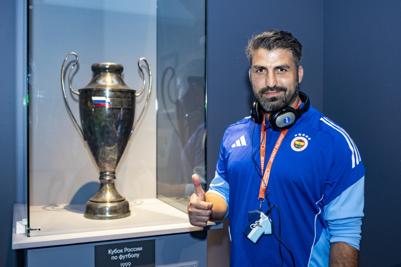 Участники кубка Морозова на выставке «Зенит. Петербург: 100 лет вместе»