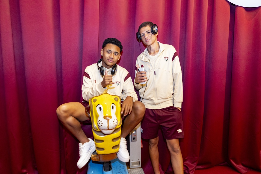 Участники кубка Морозова на выставке «Зенит. Петербург: 100 лет вместе»