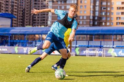 Тренировка «Зенита»-м перед матчем с ФК «Ленинградец»-м