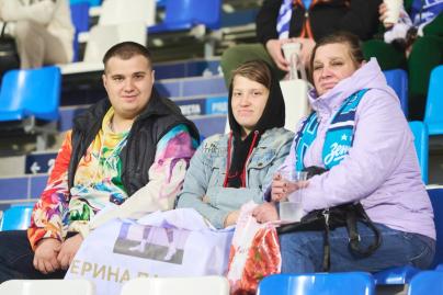 Болельщики на матче «Зенит» — «Локомотив»