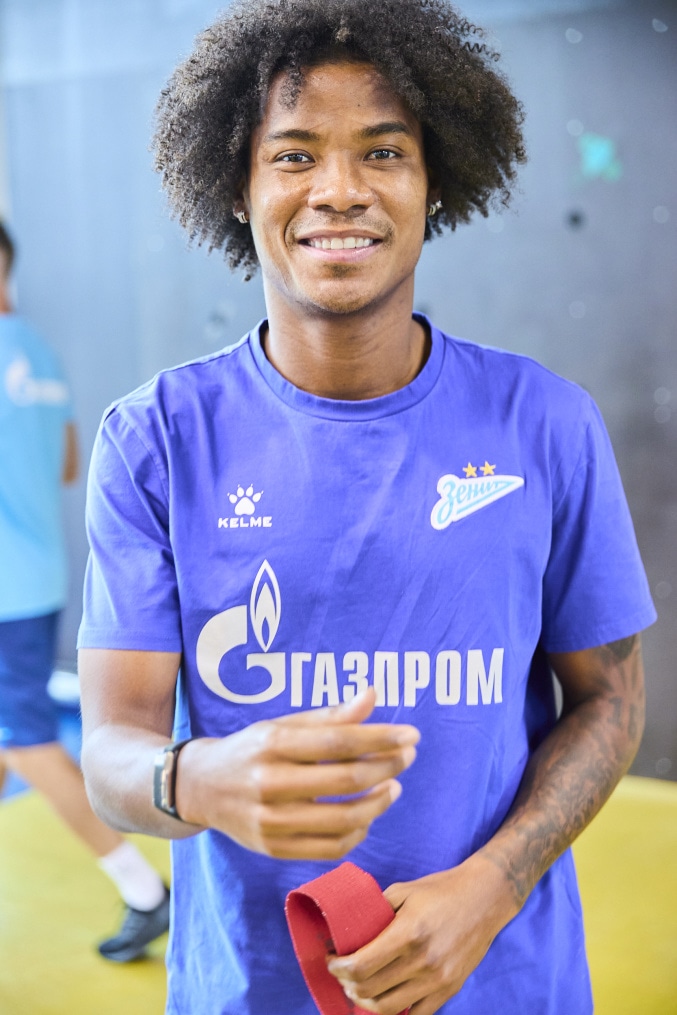 Тренировка «Зенита» перед матчем с «Краснодаром»