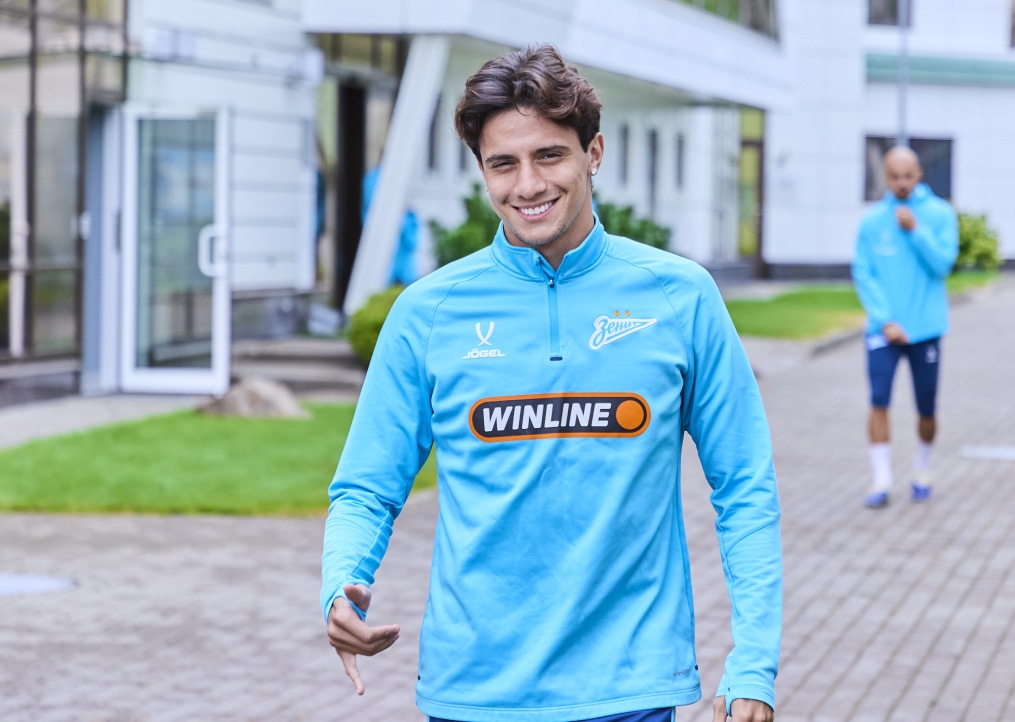 Тренировка «Зенита» перед матчем с «Краснодаром»