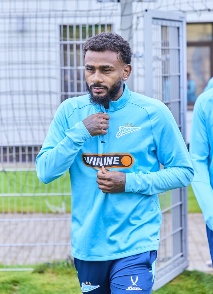 Тренировка «Зенита» перед матчем с «Краснодаром»