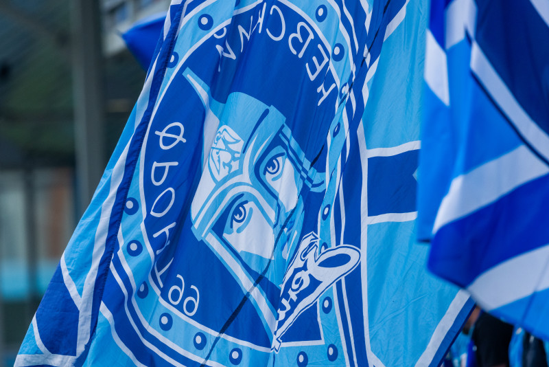 Фанаты на матче «Зенит»-2 — «Иркутск»