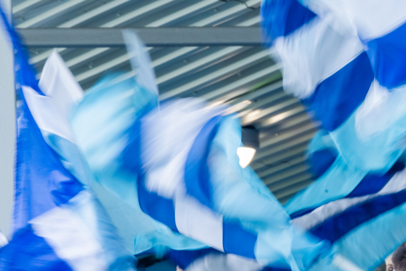 Фанаты на матче «Зенит»-2 — «Иркутск»