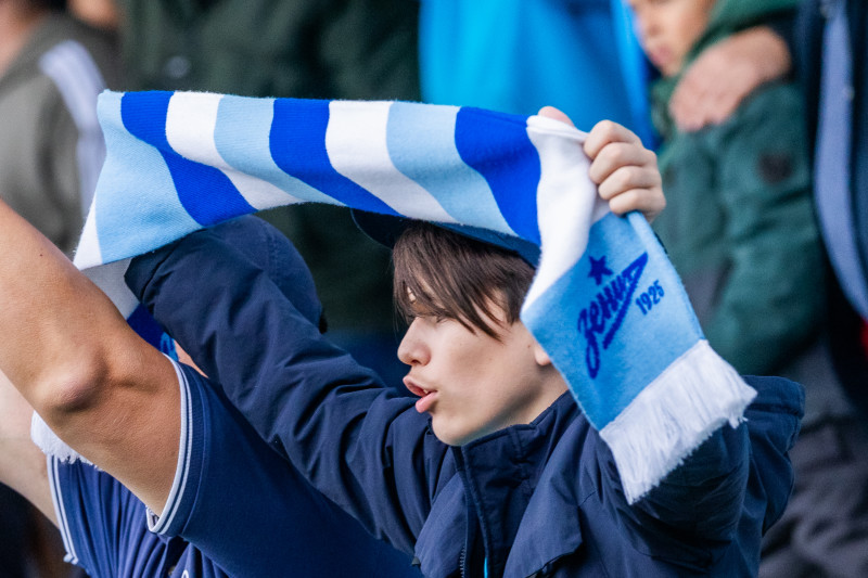 Фанаты на матче «Зенит»-2 — «Иркутск»