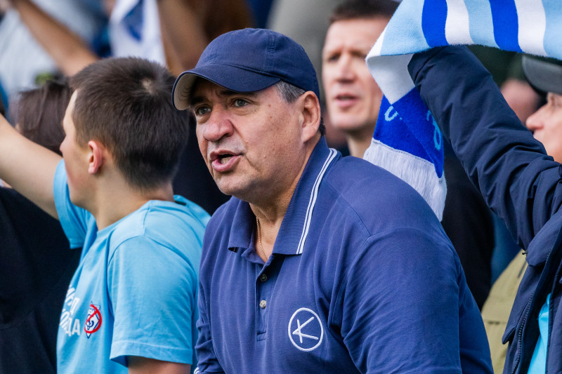 Фанаты на матче «Зенит»-2 — «Иркутск»