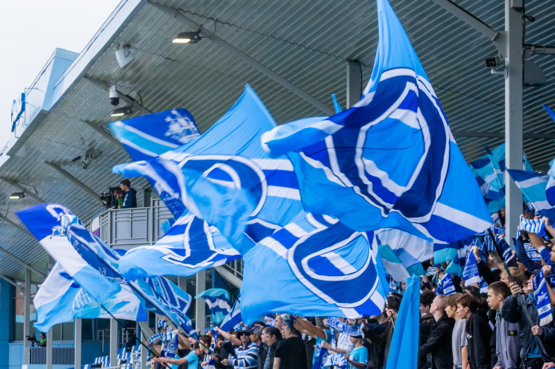 Фанаты на матче «Зенит»-2 — «Иркутск»