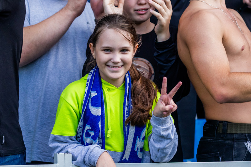 Фанаты на матче «Зенит»-2 — «Иркутск»