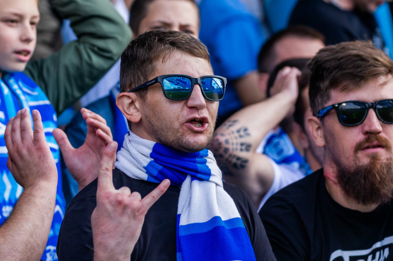 Фанаты на матче «Зенит»-2 — «Иркутск»