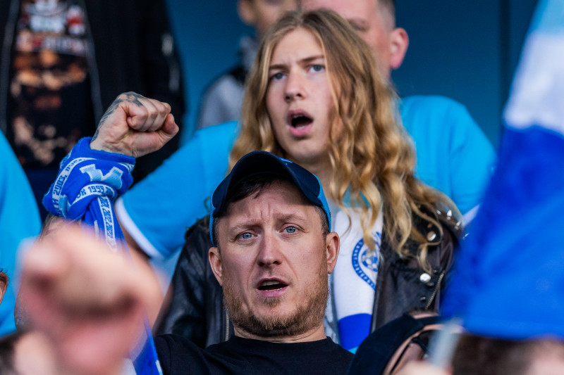 Фанаты на матче «Зенит»-2 — «Иркутск»