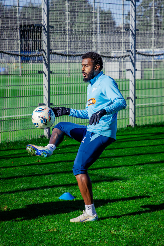 Тренировка основного состава перед матчем с «Оренбургом»