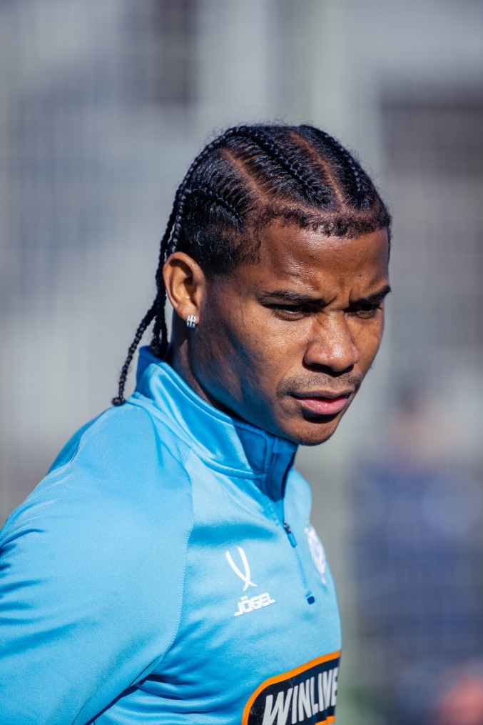 Тренировка основного состава перед матчем с «Оренбургом»