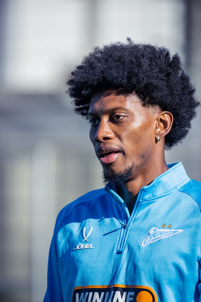 Тренировка основного состава перед матчем с «Оренбургом»