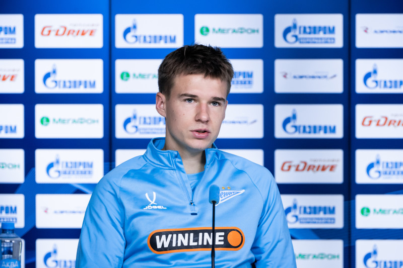 Пресс-конференция  «Зенита» перед матчем с «Оренбургом»