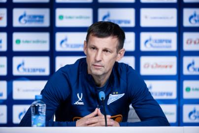 Пресс-конференция  «Зенита» перед матчем с «Оренбургом»