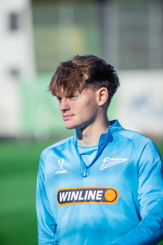 Тренировка основного состава перед матчем с «Оренбургом»