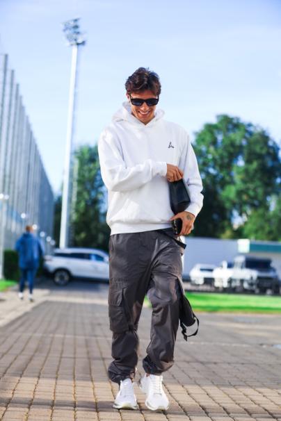 «Зенит. Стиль»: приезд игроков на тренировку перед матчем с «Оренбургом»