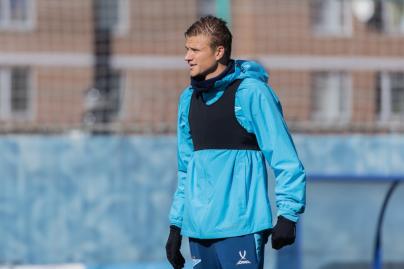 Тренировка «Зенита»-2 перед матчем с ФК «Динамо» (Вологда)