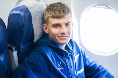 Вылет команды на матч с «Рубином»