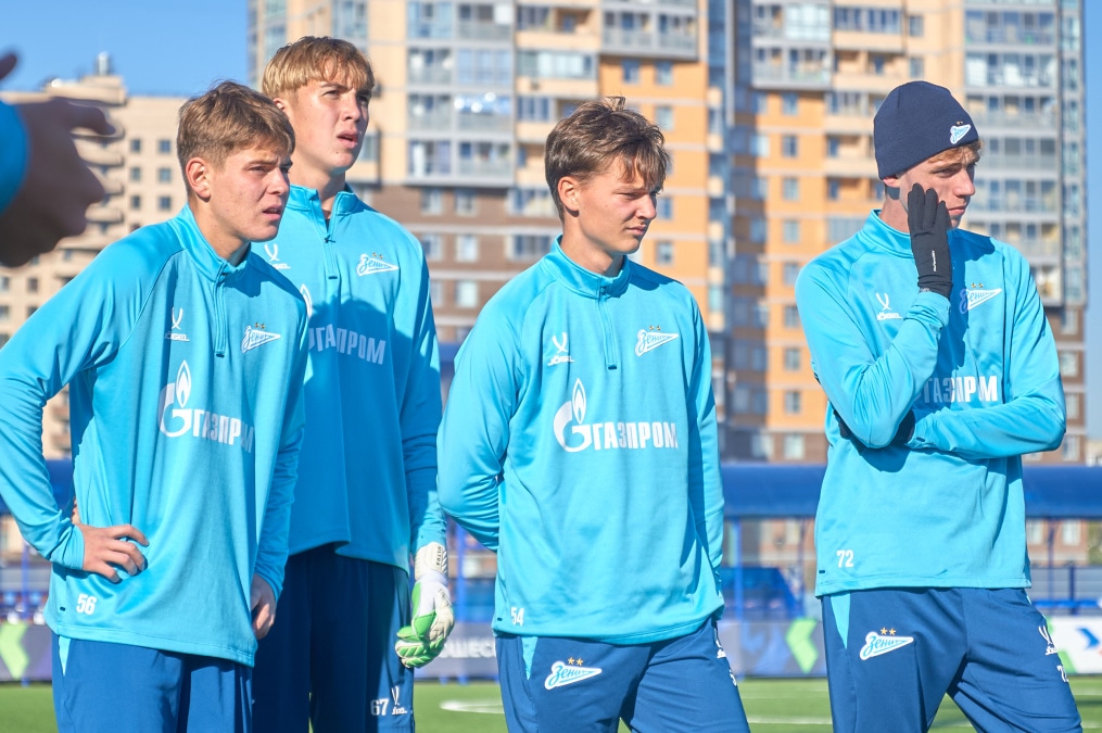 Тренировка «Зенита»-м перед матчем с «Факелом»-м