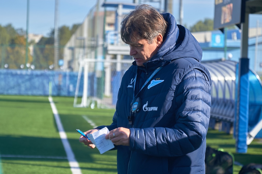 Тренировка «Зенита»-м перед матчем с «Факелом»-м