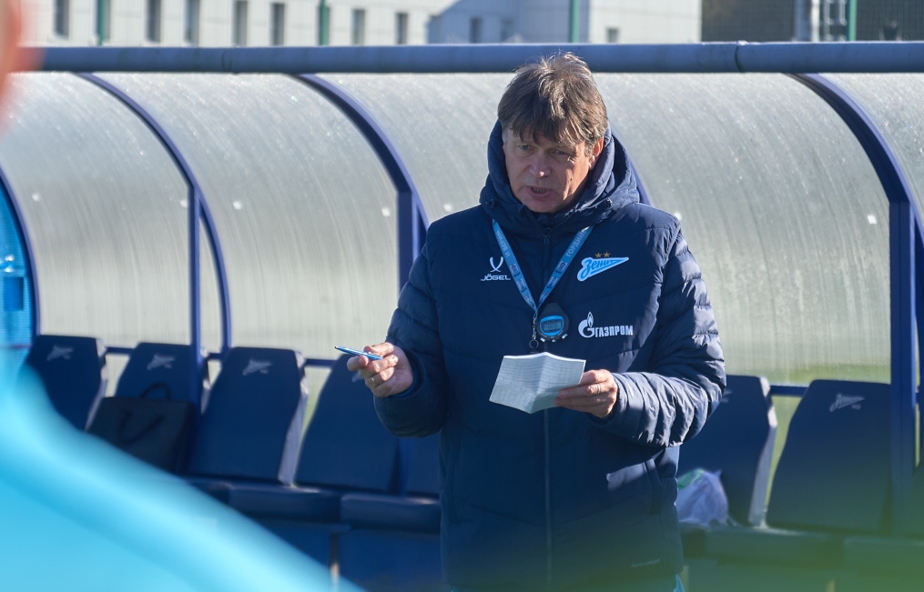 Тренировка «Зенита»-м перед матчем с «Факелом»-м