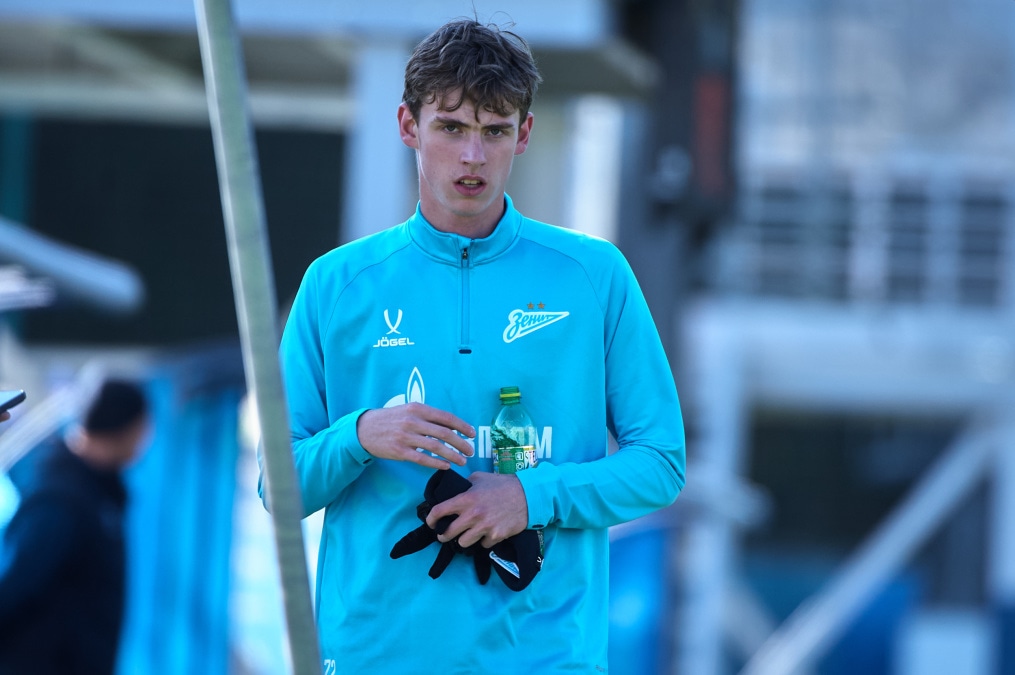 Тренировка «Зенита»-м перед матчем с «Факелом»-м