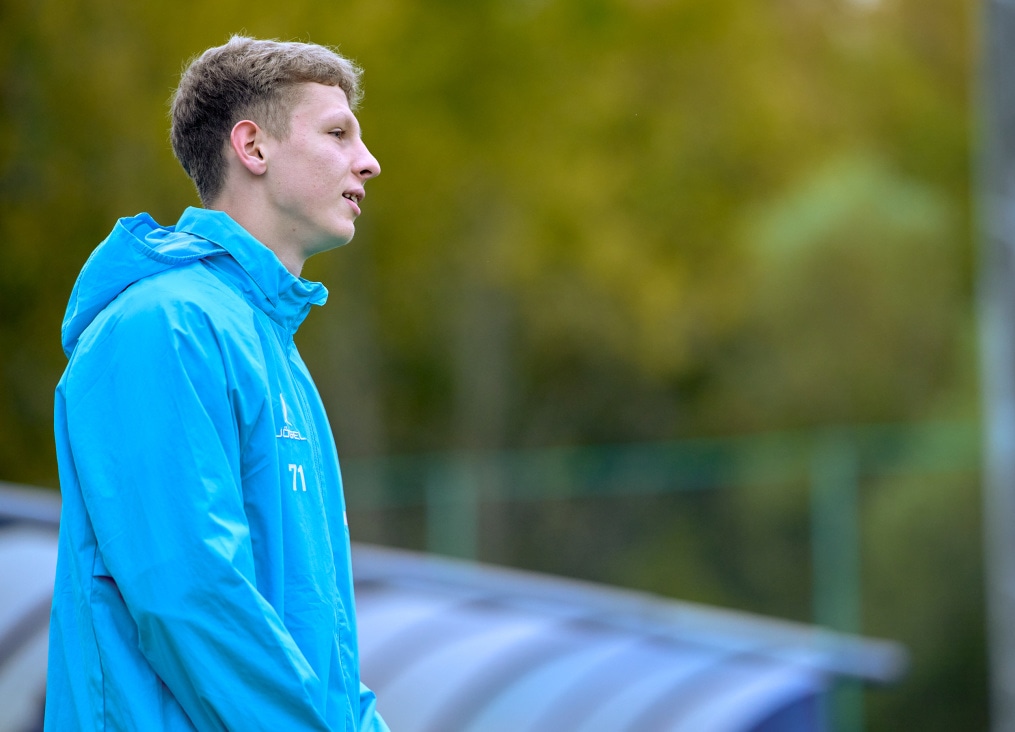 Тренировка «Зенита»-м перед матчем с «Акрон — Академия Коноплева»-м