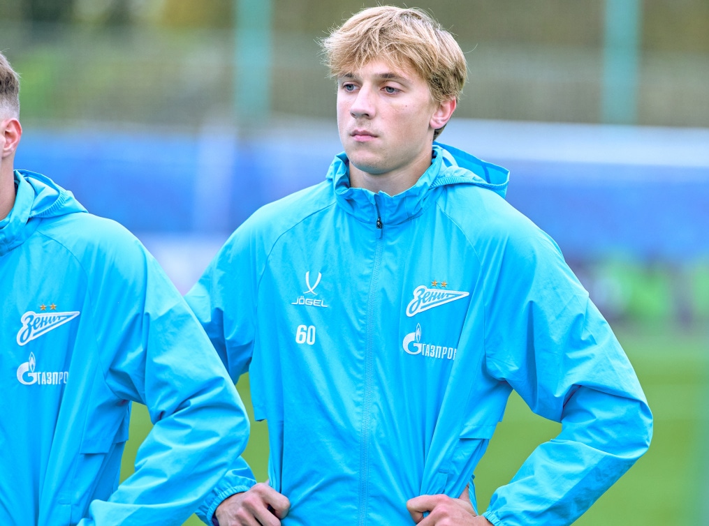 Тренировка «Зенита»-м перед матчем с «Акрон — Академия Коноплева»-м