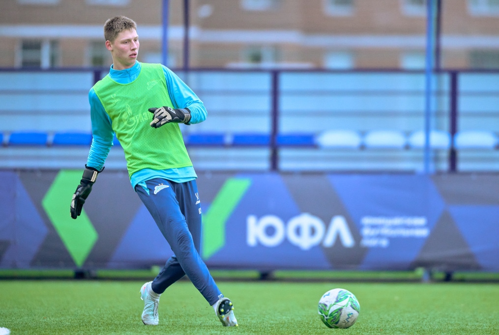 Тренировка «Зенита»-м перед матчем с «Акрон — Академия Коноплева»-м