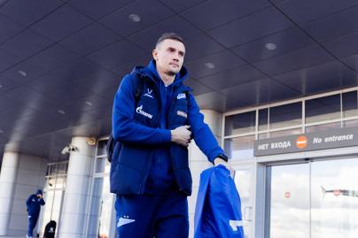 Вылет «Зенита» на матч с «Сочи»