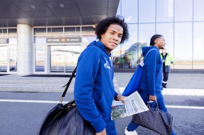 Вылет «Зенита» на матч с «Сочи»