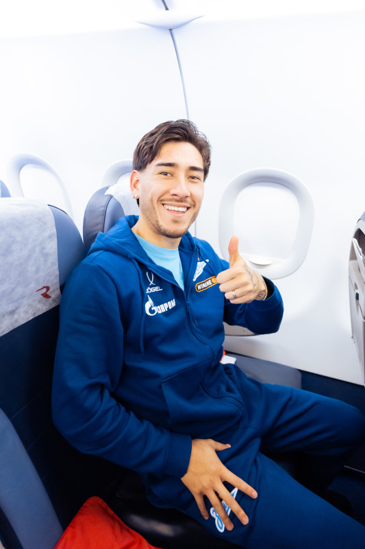 Вылет «Зенита» на матч с «Сочи»