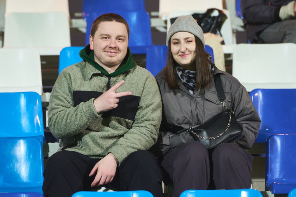 Болельщики на матче «Зенит» — «Звезда-2005»