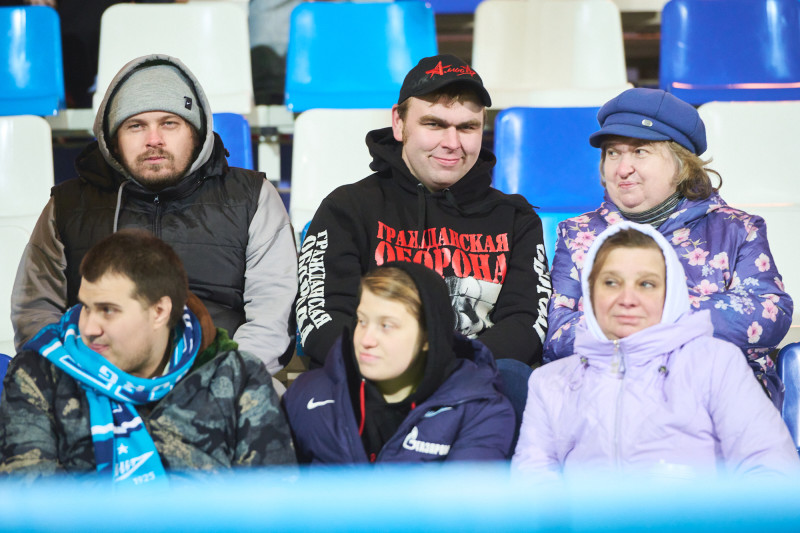 Болельщики на матче «Зенит» — «Звезда-2005»